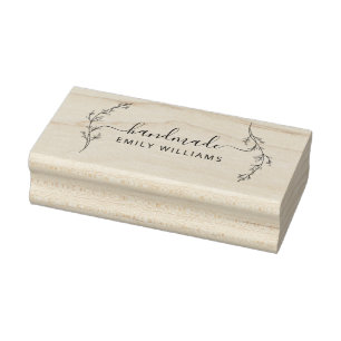 Creëer Uw eigen handgemaakte zakelijke rubberstemp Rubberstempel