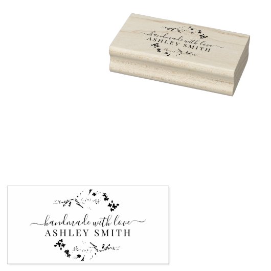 Creëer Uw eigen handgemaakte zakelijke rubberstemp Rubberstempel (Gestempeld)