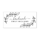 Creëer Uw eigen handgemaakte zakelijke rubberstemp Rubberstempel (Afrduk)