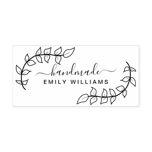 Creëer Uw eigen handgemaakte zakelijke rubberstemp Rubberstempel (Afrduk)