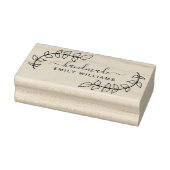 Creëer Uw eigen handgemaakte zakelijke rubberstemp Rubberstempel (Stempel)