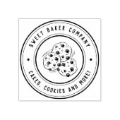 Creëer Uw eigen handgetekende Logo voor Cookies Bu Rubberstempel (Afrduk)