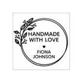 Creëer uw eigen handleiding met liefdescirculaire rubberstempel (Afrduk)