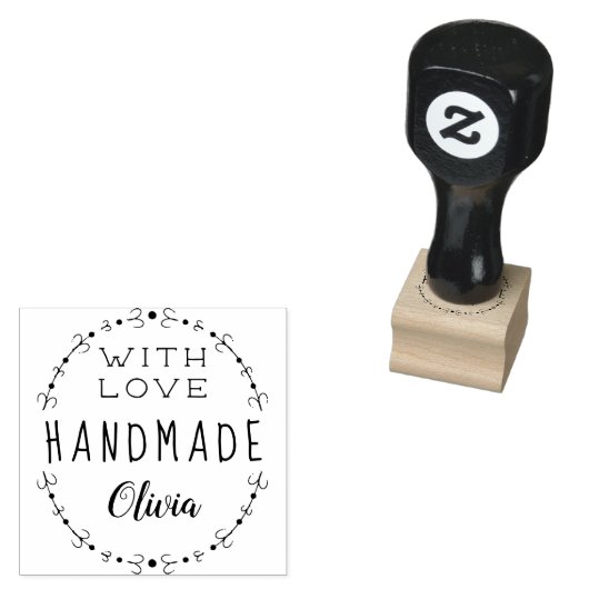 Creëer uw eigen handleiding met persoonlijke liefd rubberstempel (Gestempeld)