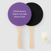 Creëer Uw eigen Handwaaier (Voorkant en achterkant)