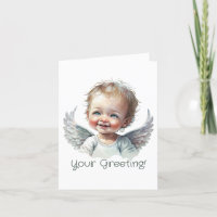 Creëer uw eigen Happy Baby Christmas Angel