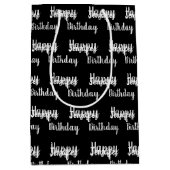 Creëer Uw eigen Happy Birthday-naam Medium Cadeauzakje (Voorkant)