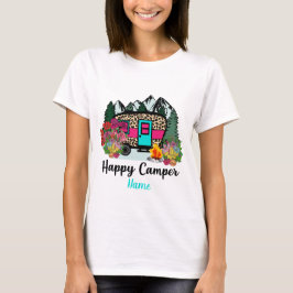 Creëer Uw eigen Happy Camper T-shirt