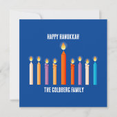 Creëer Uw eigen Happy Hanukkah-kaart (Voorkant)