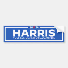 Creëer Uw eigen Harris 2024 Bumpersticker