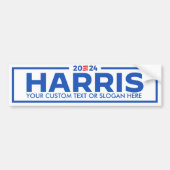 Creëer Uw eigen Harris 2024 Bumpersticker (Voorkant)