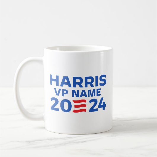 Creëer Uw eigen Harris Ticket 2024 Koffiemok (Links)