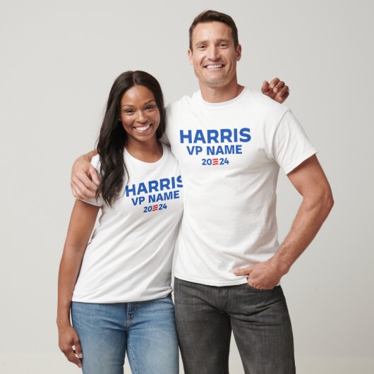 Creëer Uw Eigen Harris / VP Ticket 2024 T-shirt (Unisex)