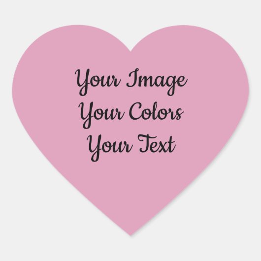 Creëer Uw eigen Hart Sticker (Voorkant)