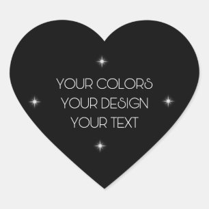 Creëer Uw eigen Hart Sticker