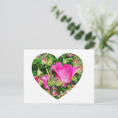 Creëer Uw eigen hartvorm Foto Briefkaart (Staand voorkant)