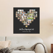 Creëer uw eigen hartvormige fotocollage poster