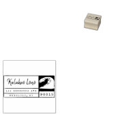 Creëer Uw eigen Hawaiian Surf Wave retouradres Rubberstempel (Gestempeld)