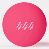 Creëer Uw Eigen Heet Roze 444 Pingpongbal (Voorkant)