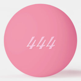 Creëer Uw Eigen Heet Roze 444 Pingpongbal