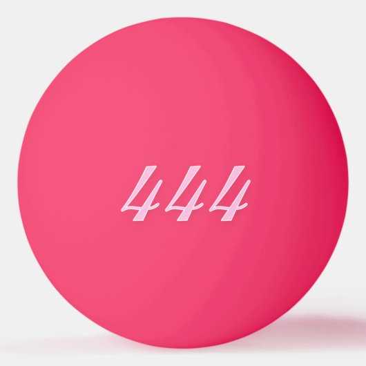 Creëer Uw Eigen Heet Roze 444 Pingpongbal (Voorkant)