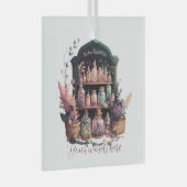 Creëer uw eigen heks kruiden apotheker glas ornament (Voorkant Rechts)