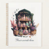 Creëer uw eigen heks kruiden apotheker planner (Voorkant)
