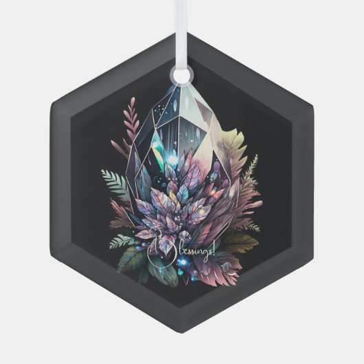 Creëer Uw eigen heldere kristallen Glas Ornament (Voorkant)