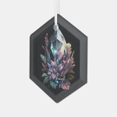 Creëer Uw eigen heldere kristallen Glas Ornament (Voorkant links)