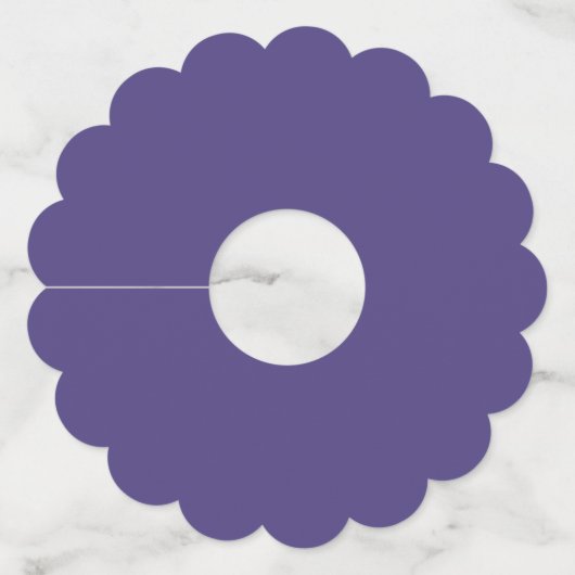 Creëer Uw eigen helemaal Gepersonaliseerd Wijnglaslabel (Voorkant)