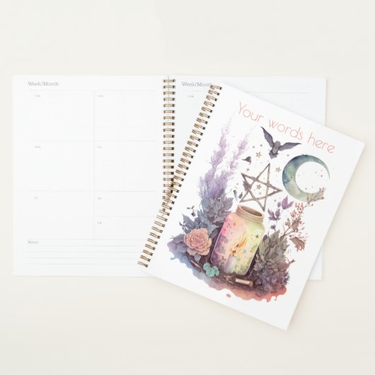 Creëer Uw eigen hemelaltaar Planner (Display)