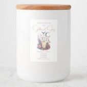 Creëer Uw eigen hemelaltaar Voedselcontainer Etiket (Voorkant)