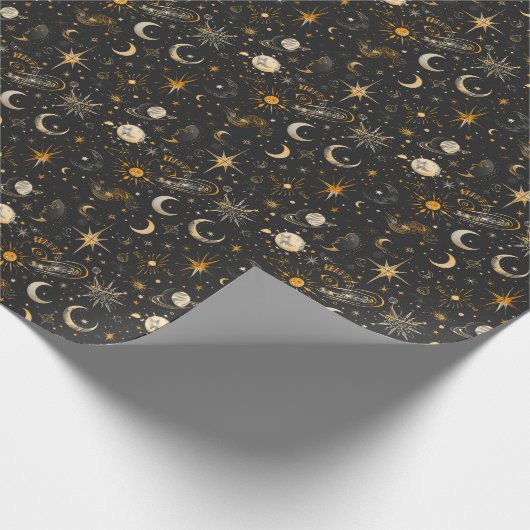 Creëer Uw eigen hemelchaos Cadeaupapier (Hoek)