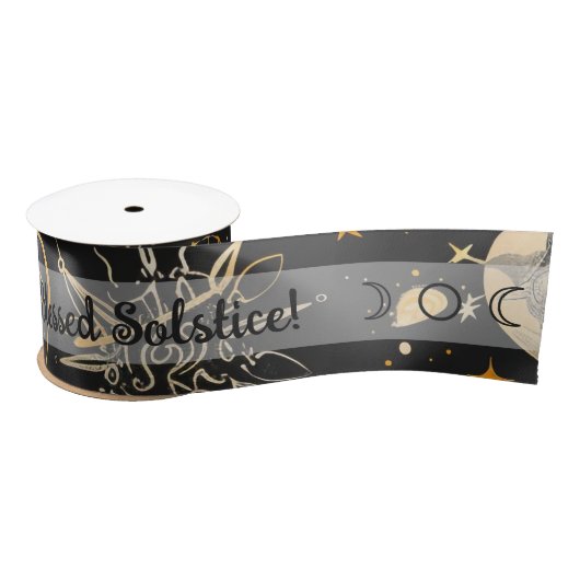 Creëer Uw eigen hemelchaos Satijnen Lint (Spoel)