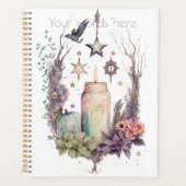 Creëer Uw eigen hemelgotische herfst Planner (Voorkant)