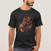 Creëer Uw Eigen Hemelse Boogschutter Zodiac T-shirt (Voorkant)