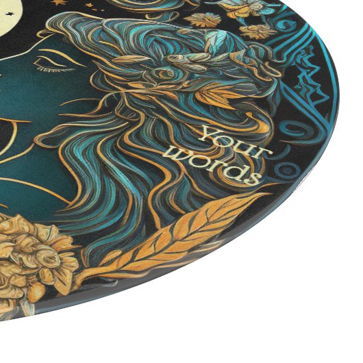 Creëer Uw eigen hemelse Gemini glazen altaarplank Snijplank (Hoek)