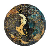 Creëer Uw eigen hemelse Gemini glazen altaarplank Snijplank (Voorkant)