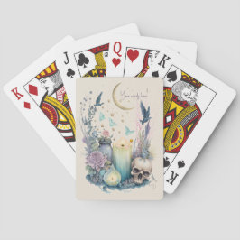 Creëer Uw eigen hemelse gotiek Pokerkaarten