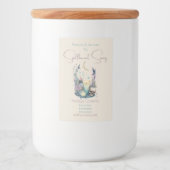 Creëer Uw eigen hemelse gotiek Voedselcontainer Etiket (Voorkant)