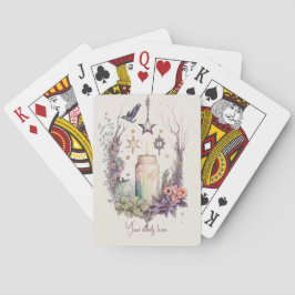 Creëer Uw eigen hemelse herfst Pokerkaarten