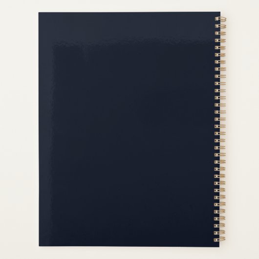 Creëer Uw eigen hemelse manen & bergen Planner (Achterkant)