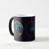 Creëer Uw eigen hemelse Steenbok Zodiac Magische Mok (Voorkant links)