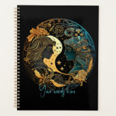 Creëer Uw eigen hemelse Tweelingen Zodiac Planner (Voorkant)