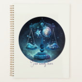 Creëer Uw eigen Hemelse Weegschaal Zodiac Planner (Voorkant)
