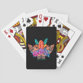 Creëer Uw Eigen Henna Handen Kristallen & Rozen Pokerkaarten
