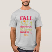 Creëer Uw eigen Herfst Football Fan T-shirt (Voorkant)