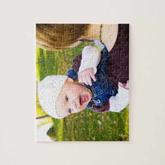 Creëer Uw Eigen Herinnering van de Puzzel van de Legpuzzel (Verticaal)