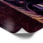 Creëer Uw Eigen Herten in Ruimteastronaut Perfect Poster (Hoek)