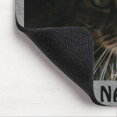 Creëer uw eigen "Hobo"-tekst/grijze laat Muismat (Hoek)